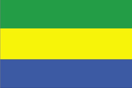 Gabon drapeau