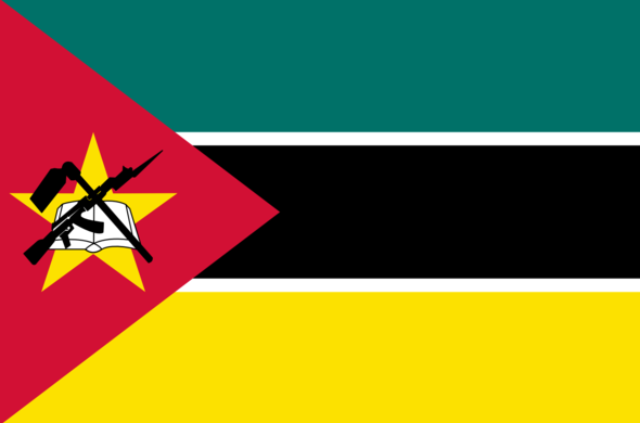 Mozambique drapeau